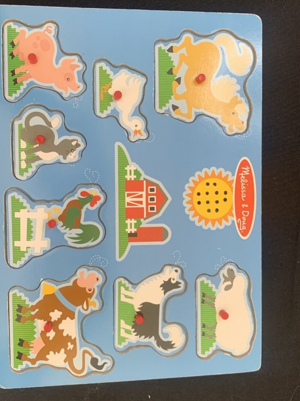 melissa and doug puzzles wooden